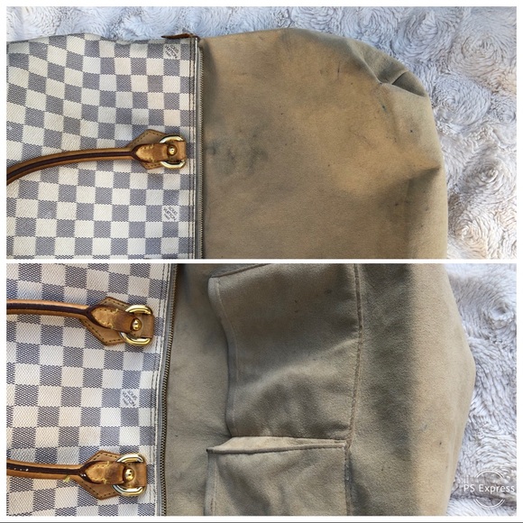 Authentic Louis Vuitton Damier Azur Saleya PM - Picture 9 of 10